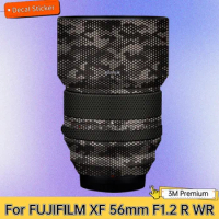 For FUJIFILM XF 56mm F1.2 R WR Lens Sticker Protective Skin Decal Vinyl Wrap Film Anti-Scratch Protector Coat XF 56 F1.2 II