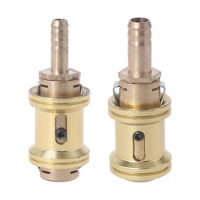 6.5/8mm Car Tire Valve Clip Pump Nozzle Clamp Solid Brass Quick Connect The Inflation Connector Air Chuck Inflator Pump Adapter