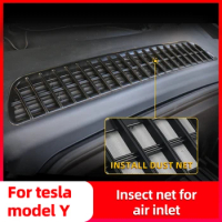 Insect-proof Air Inlet Protection Cover For Tesla Model Y Airin Insert Net Vent Intake Grill Filter Car Accessories