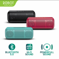 Robot RB220 Speaker Bluetooth 5.0 - Speaker Portable Robot RB220 3in1