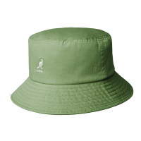 KANGOL-WASHED BUCKET 漁夫帽-草綠色