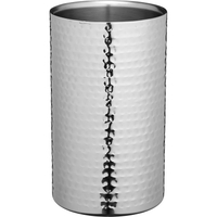 《BarCraft》雙層錘紋不鏽鋼冰桶 | 冰酒桶 冰鎮桶 保冰桶