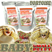 250GR TORTOISE FOOD BABY SULCATA SMALL PELLET KURA KURA DARAT REPTILE