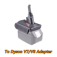 Bona Adapter For Makita BL1830 18V Battery to V7/V8 Adapter with V7/V8 Series Lithium Tool Batteri