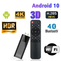 Q6 Mini TV Stick Android 10 Allwinner H313 Quad Core Cortex A53 2GB 16GB BT5.2 HDMI2.0 4K HDR10+ WIFI H.265 Smart TV Box