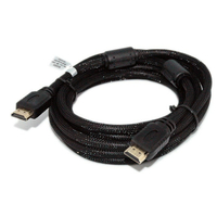 fujiei HDMI公對公高清數位影音傳輸線 (3M) 鍍金接頭 編織線 雙磁環 高屏蔽