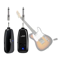 Guitar Wireless System Guitar Wireless Microphone USB Rechargeable Musical Wireless Systems With UHF Technology For Electric