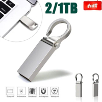 Usb 3.0 2TB Metal Drive 1TB Usb Flash Drives Waterproof Usb Flash Disk Stick with 2 Android Phone Adapters Free shipping