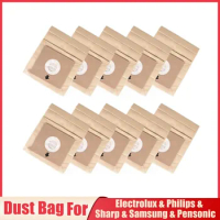 For Electrolux &amp; Philips &amp; Sharp &amp; Samsung &amp; Pensonic Vacuum Cleaner Paper Dust Bags 110mm x 100mm Replacement Home Appliance