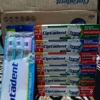 Ciptadent Paket Hemat 3 Sikat Gigi Clasic & 6 Pasta Gigi 75gr Semua Variasi Ideal untuk Kebutuhan Ha