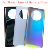 Battery Case Cover Rear Door Housing Back Cover For Huawei Mate 40 40Pro Battery Cover with Logo Replacement Part
