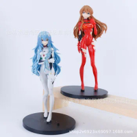 2 TYPES Anime NEON GENESIS EVANGELION EVA Ayanami Rei kawaii figure PVC model toys doll collect ornaments gifts