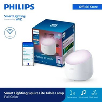 Philips Lampu Smart Wifi LED Squire Lite Lampu Meja Portabel Full Color