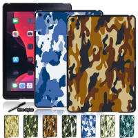 New Camouflage Series Tablet Back Case for Apple IPad 7th 8th/9th 2021 10.2"/Mini 1 2 3 4 5/iPad 2 3 4 /iPad 5th 2017 6th 2018