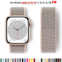 Dây đeo thể thao bằng nylon cho Apple Watch 44mm, 42/40mm, 45mm, 38/41mmVòng tay Pride cho Apple Wat