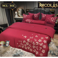 Chăn Ga Gối Lụa cao cấp Nicolas cực sang trọng dùng bốn mùa