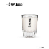 玻璃量杯/濃縮咖啡杯-50ML-黑字 