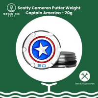 Golf Scotty Cameron Putter Weight Captain America 1 Pair Pemberat Putter Scotty Cameron 20g