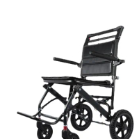 Rehabilitation wheelchair for the elderly, lightweight, small and sturdy household scooter, multi-functional cart
