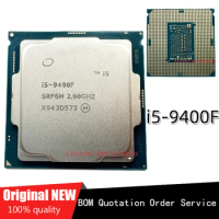 Used for I5 9400F i5-9400F 2.9GHz Six-core Six-threaded CPU 65W 9M Processor LGA 1151 Original