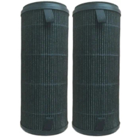 Suitable for Xiaomi Mijia Car Air Purifier HEPA Filter with Standard PM2.5 Removal and Haze Removal Series Filter, 2PCS