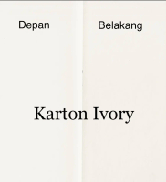 Karton Ivory 300 gr size 79x109