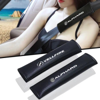 2pcs Car seat belt car accessories for toyota alphard vellfire