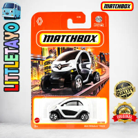 Matchbox 2022 Renault Twizy Putih Diecast Mobil Listrik