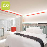 【168motel 中壢館】雙人房平假日休息 3H〈不可指定房型，依現場房況安排〉MO