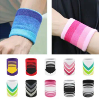 Soft Sport Wristbands New Multicolor Breathable Wristband Wrist Guard Protector Strap Wrist Protector Fitness Run Gym