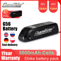 ChamRider G56 Electric Bike Bicycle Battery 48V 20AH Ebike Battery Lithium Li-ion Battery Pack 21700 Cells