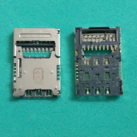 2pcs/lot new For LG K10 K8 K350 V10 V20 H968 H900 SIM Memory Card Reader Socket Slot Replacement