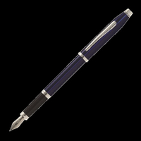 CROSS AT0086-103 藍琺瑯白夾鋼筆