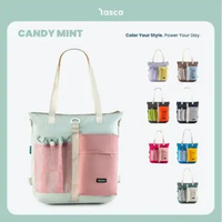 Tasca - Karo Pop Candy Mint Tas Pria Wanita Backpack Totebag Multigfungsi 2in1 Fit Laptop 14”