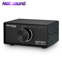 Nobsound Portable 3-way Mono / Stereo 6.35mm TRS Audio Switcher Box Mini Headphone Splitter for Guitar Amplifier