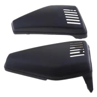 2 Pieces Motorcycle Panel Side Cover Black for CG110 / CG125