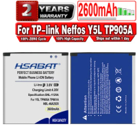 HSABAT 2600mAh NBL-46A2020 High Capacity Battery for TP-link Neffos Y5L TP905A TP801A