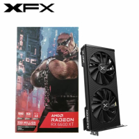New XFX RX 6600 XT 6600XT 8GB 6650 XT Graphics Card GPU Radeon RX6600 RX6600XT GDDR6 Video Cards Desktop PC AMD PC Computer Game