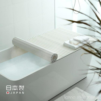 浴缸蓋板洗澡浴盆保溫蓋加厚折疊式防塵蓋浴缸置物架隔板