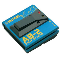 Boss AB-2 2-Way Selector 兩音路訊號切換踏板電吉他單顆效果器【唐尼樂器】