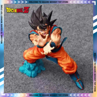 18cm Dragon Ball Z Goku Figure Super Saiyan Kamehameha Goku Anime Figures Figurine PVC Statue Model Doll Collectible Toys Gifts