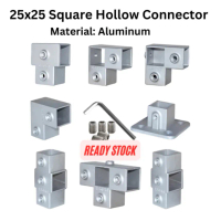 25mm 1inch Square Hollow Pipe Tube Segi Empat Alloy Connector Galvanized Square Tube Square Steel Pe