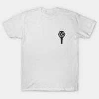 TikTok Viral! TSHIRT KAOS KOREA LIGHTSTICK EXO KPOP KOREA THICK COTTON MATERIAL ADEM READY SIZE S M 
