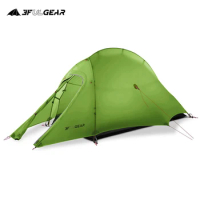 3F UL GEAR Ultralight One Person Camping Tent Waterproof 15D Silicon Coating Outdoor Fishing Hiking Tent Travel Camping Supplies