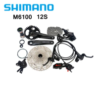 SHIMANO DEORE M6100 12s CRANKSET SHIFT RD GS REAR DERAILLEUR 12 Speed MTB Mountain Bike Groupset