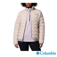 Columbia 哥倫比亞 女款-保暖防潑羽絨外套-Delta Ridge淺卡其 UWR51730HI/JF