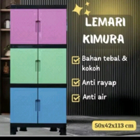 *Lemari Kimura Susun 3*  *  Ready warna Pink,biru, hijau,BNT (mix) ,jati,ramin ,putih  LEMARI PLASTI