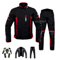 Waterproof Motorcycle Clothing Motorcycle Jacket Pants Reflective Racing Jacket Biker Motorbike Motocross Moto Jacket