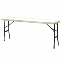 【品築家具】塑鋼折合桌 183X45(貨品僅能下一樓車邊不定位及上樓)