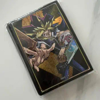 50Pcs Yugioh Master Duel Monsters Yugi ATEM Collection Official Sealed Card Protector Sleeves